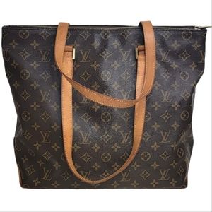 💙LOUIS VUITTON Cabas Mezzo Tote/Shoulder Bag